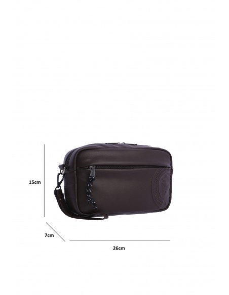 Bolso de mano para hombre CORONEL TAPIOCCA Alfredo de piel sintética con cremallera