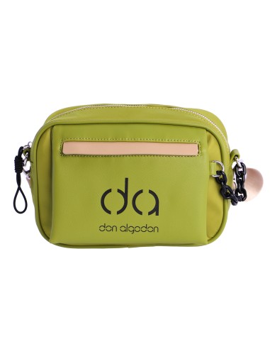 Bolso bandolera para mujer Don Algodon Aina textil con cremallera