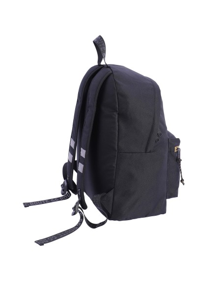 Mochila para hombre ROUTE 66 Marc de nylon negro con cremallera