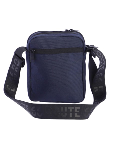 Bolso bandolera para hombre ROUTE 66 Hector de nylon con cremallera