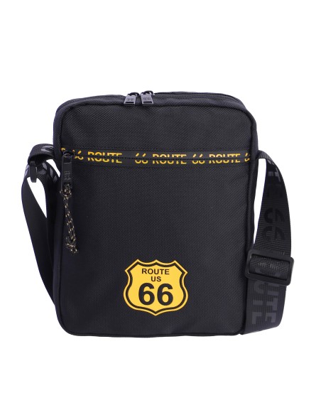 Bolso bandolera para hombre ROUTE 66 Joan de nylon con cremallera