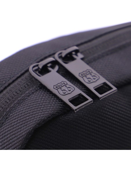 Bolso bandolera para hombre ROUTE 66 Joan de nylon con cremallera