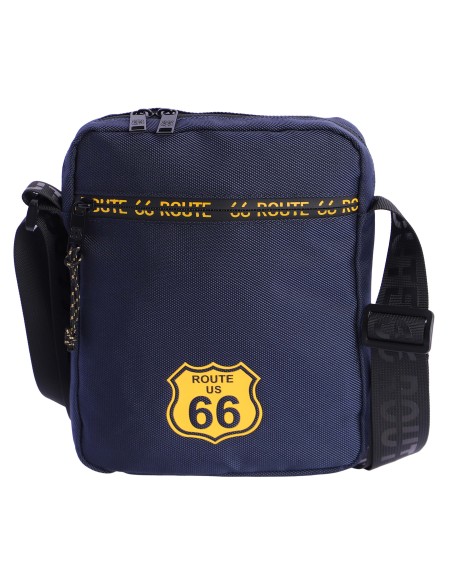 Bolso bandolera para hombre ROUTE 66 Joan de nylon con cremallera