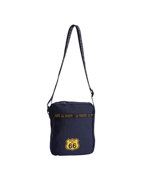 Bolso bandolera para hombre ROUTE 66 Joan de nylon con cremallera