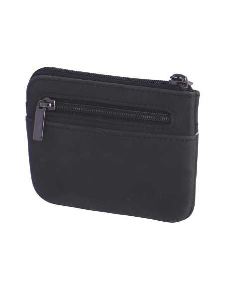 Monedero para hombre / adolescente ROUTE 66 David de piel negra