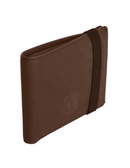 Cartera para hombre / adolescente ROUTE 66 Daniel de piel con protección RFID