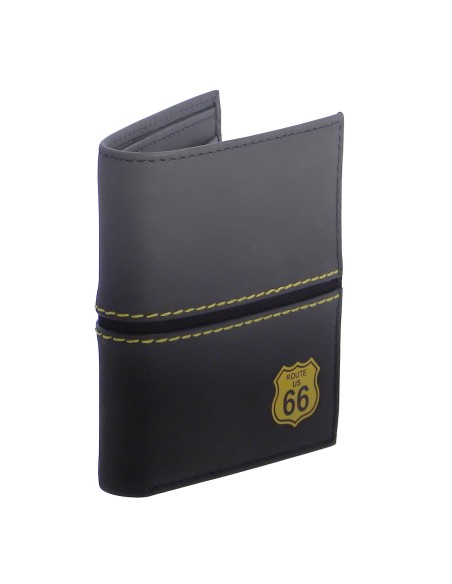 Cartera para hombre / adolescente ROUTE 66 Luis de piel con protección RFID
