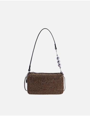 Bolso de fiesta para mujer EL CABALLO Gaia de piedras brillo