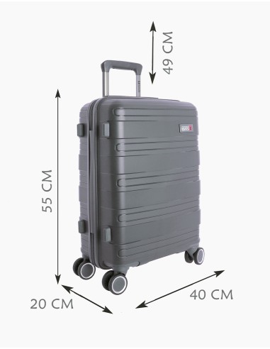 Set De 3 Valises Rigides TORTUE - Cabine 55 Cm, Moyenne 68 Cm, Grande 76 Cm - ABS Résistant - Roues 360° Silencieuses - Verrou à Combinaison - Bleu