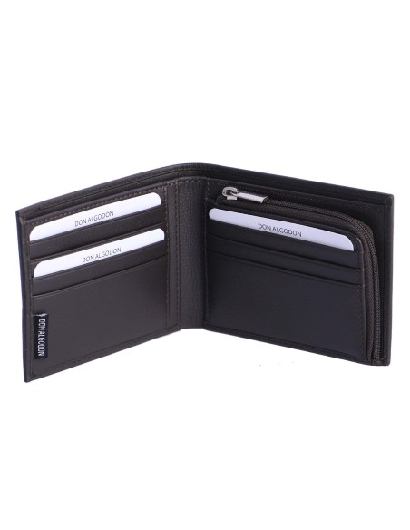 Cartera para hombre Lorenzo de piel con protección RFID