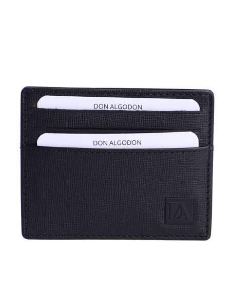 Tarjetero para hombre Marco de piel con protección RFID