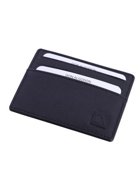 Tarjetero para hombre Marco de piel con protección RFID