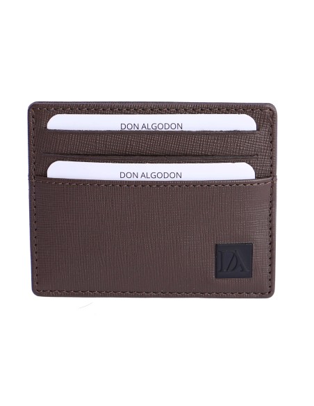 Tarjetero para hombre Marco de piel con protección RFID