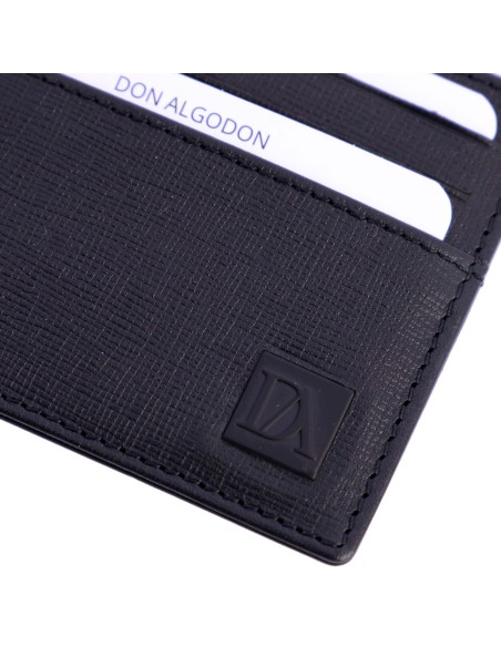 Tarjetero para hombre Marco de piel con protección RFID