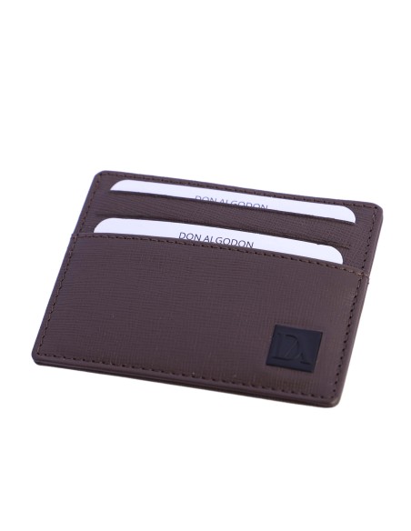 Tarjetero para hombre Marco de piel con protección RFID