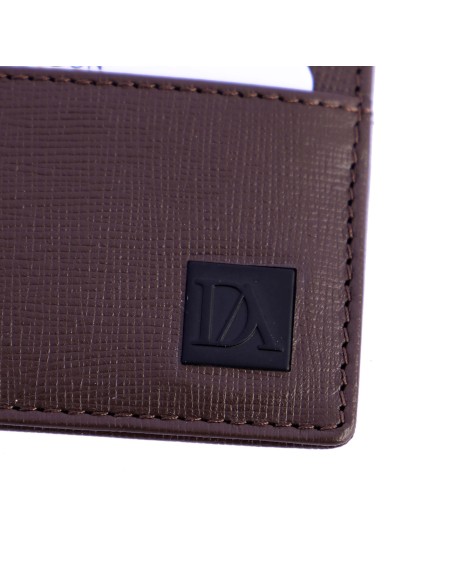 Tarjetero para hombre Marco de piel con protección RFID