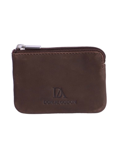 Monedero para hombre Bruno de piel con...