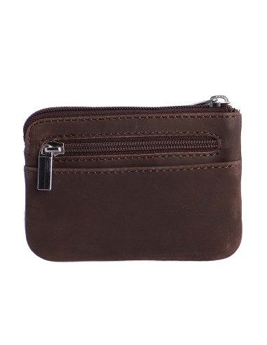 Monedero para hombre Bruno de piel con...