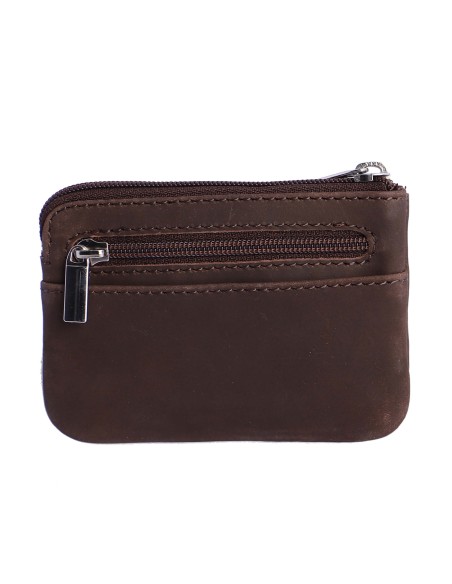 Monedero para hombre Bruno de piel con protección RFID