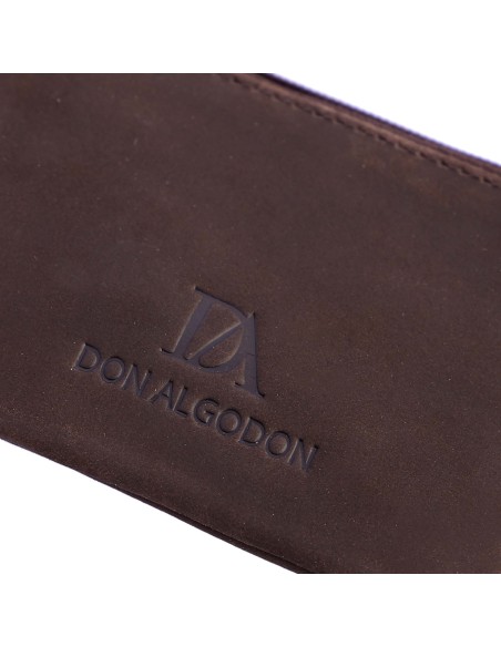 Monedero para hombre Bruno de piel con protección RFID