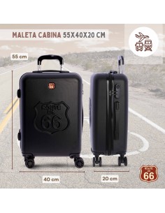 Maleta Cabina ROUTE 66 2