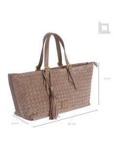 Bolso Shopper Don Algodon Palma 2