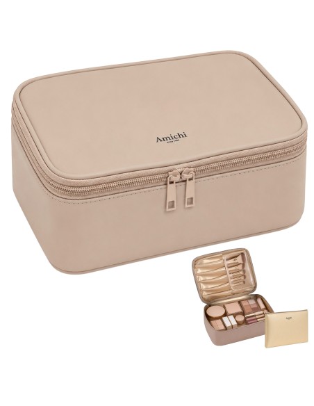 Neceser organizador de maquillaje AMICHI
