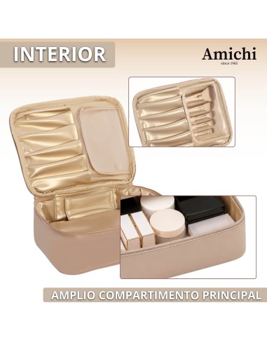 Neceser organizador de maquillaje AMICHI