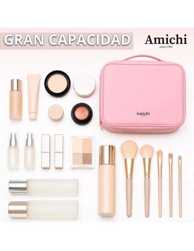 Neceser organizador de maquillaje AMICHI